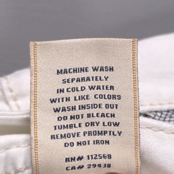 MISS ME SIGNATURE SKINNY White Jeans Embroidered JP7607S WT 01 Size 27 - Picture 13 of 14